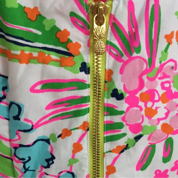 Lilly Pulitzer Pink and Orange Anniversary Dress - Picture 2 of 7